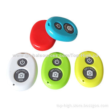 2014 Hot Sale Wireless Bluetooth Shutter Controller Selfie for iPhone 5 5S 5C/iPad/Samsung/HTC/Smart
